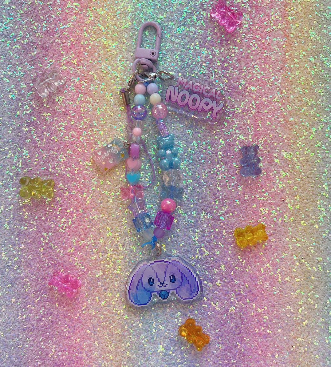 [CUSTOM MADE] Magical Pixel Noopy Phone Charm