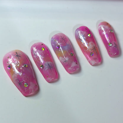 Hyperwave Cloud Dreamer Press On Nails - MTO
