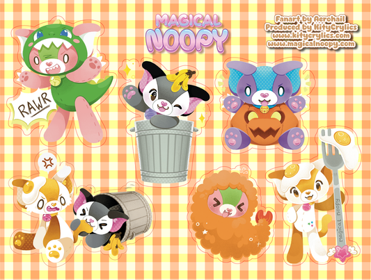 Eggcellent Noops - Sticker Sheet