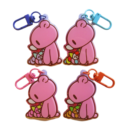 Noopy & Gloomy Bear! [Sitting] - Acrylic Keychain