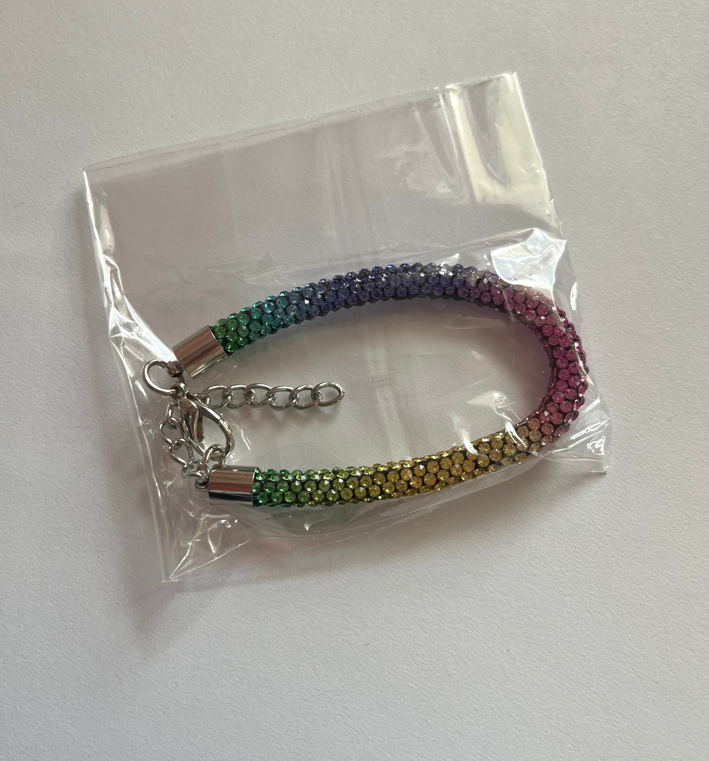 Colorful Rhinestone Bracelet