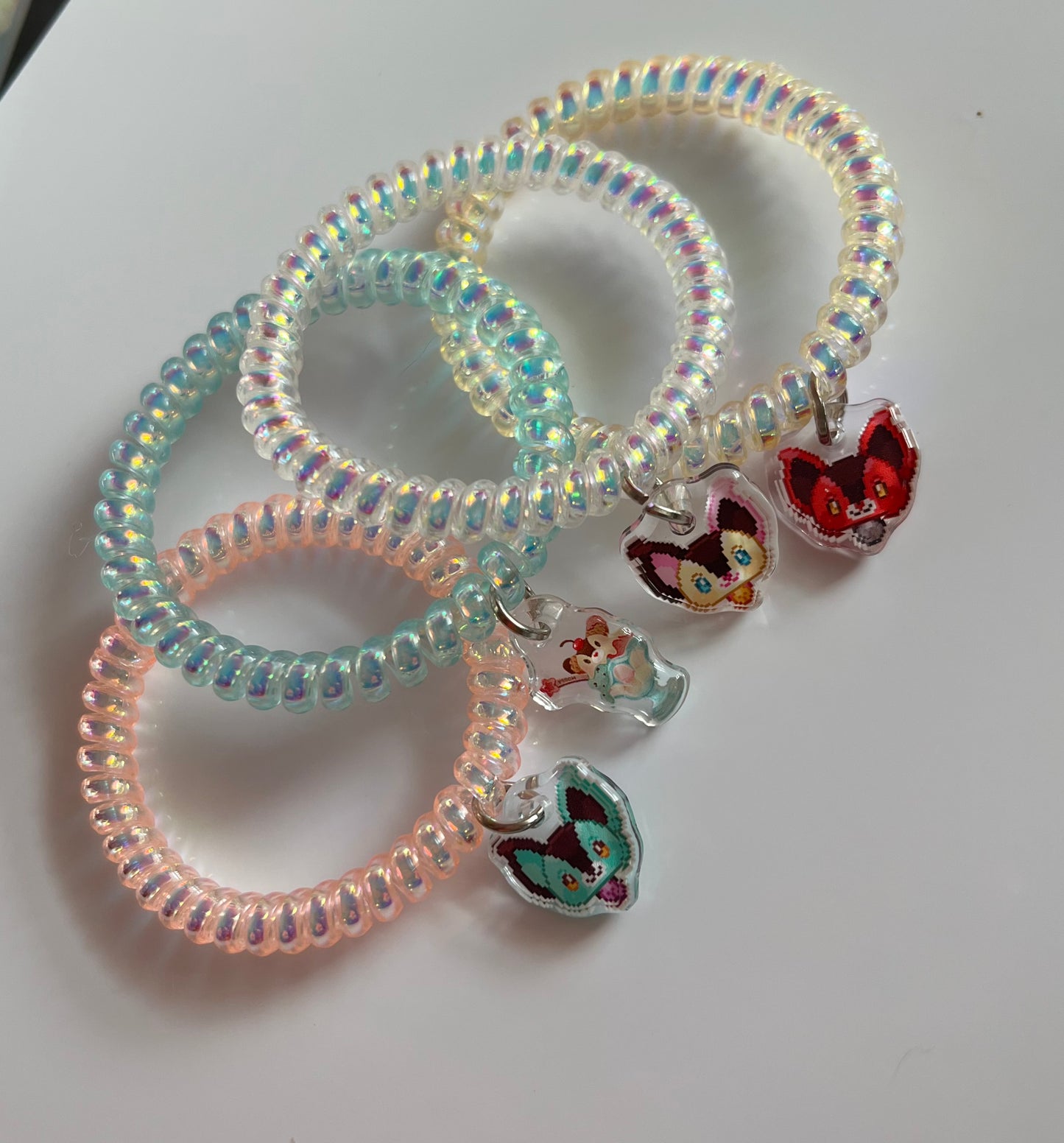 Noopy Sundae - Corded Hair Tie Set