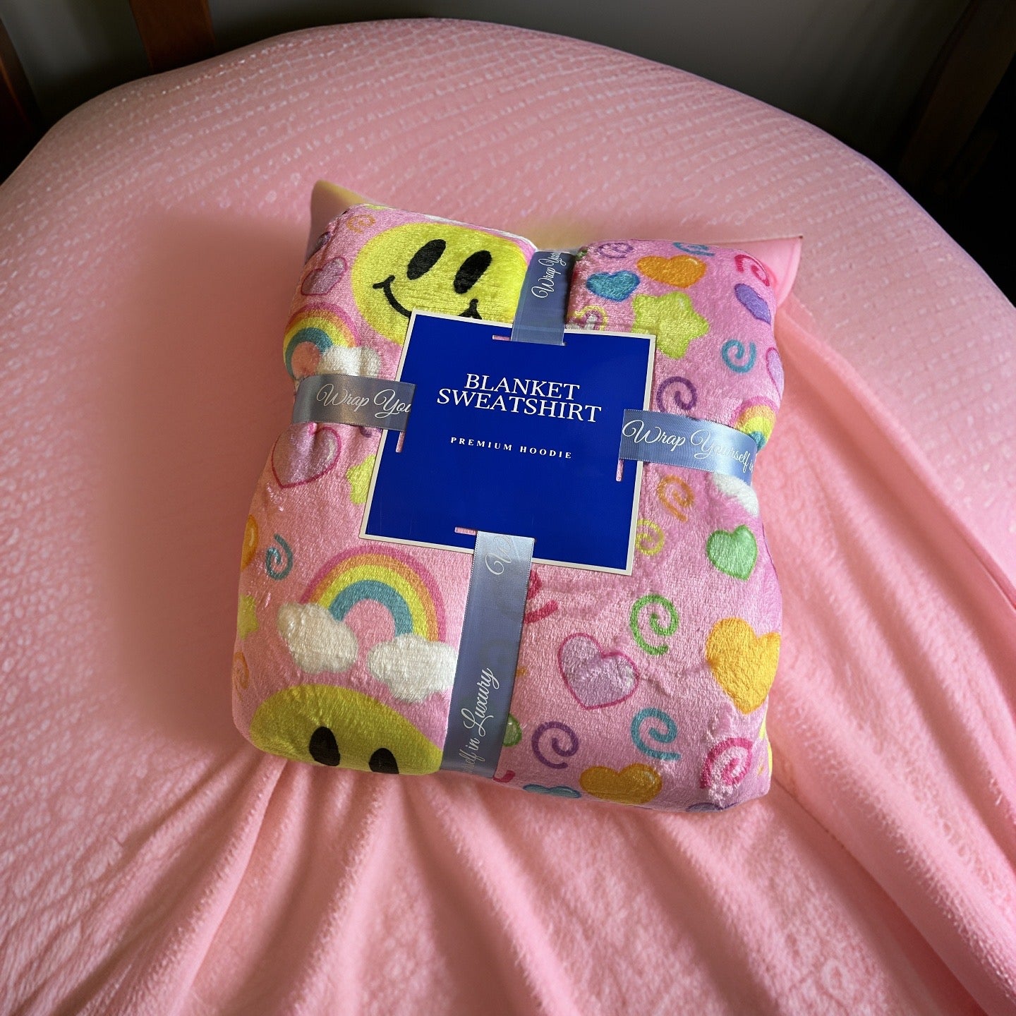 My Back Hurts [PINK] Jumbo Blanket Hoodie [WINTER SALE]