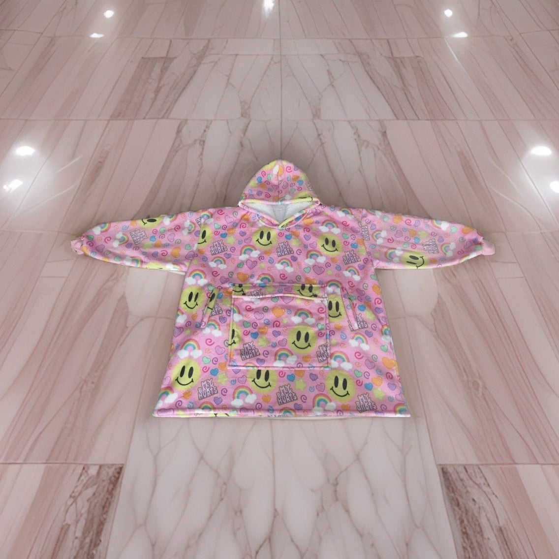 My Back Hurts [PINK] Jumbo Blanket Hoodie [WINTER SALE]