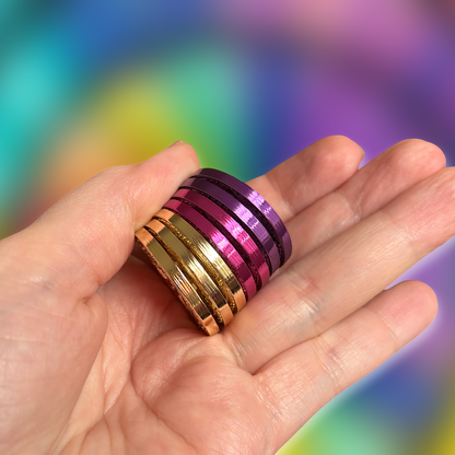 Brass Chrome Plated Star Token Chips [Pick Your Bundle!]