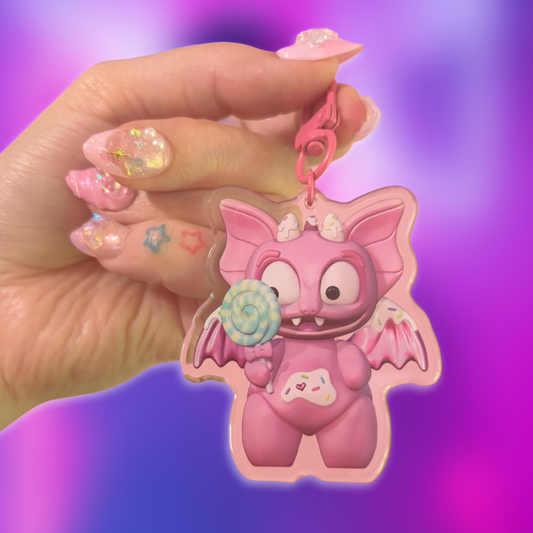 Gibson The Goblin - Acrylic Keychain & Sticker Set