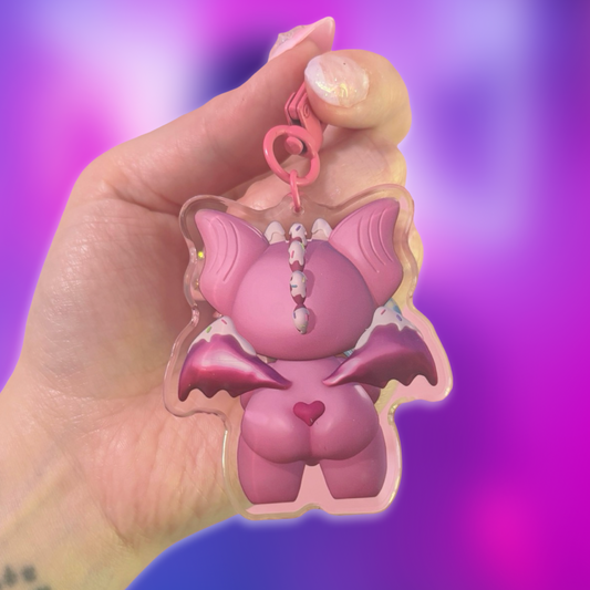 Gibson The Goblin - Acrylic Keychain & Sticker Set
