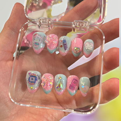 Custom Press Nail Set [Short Almond]- Made To Order!