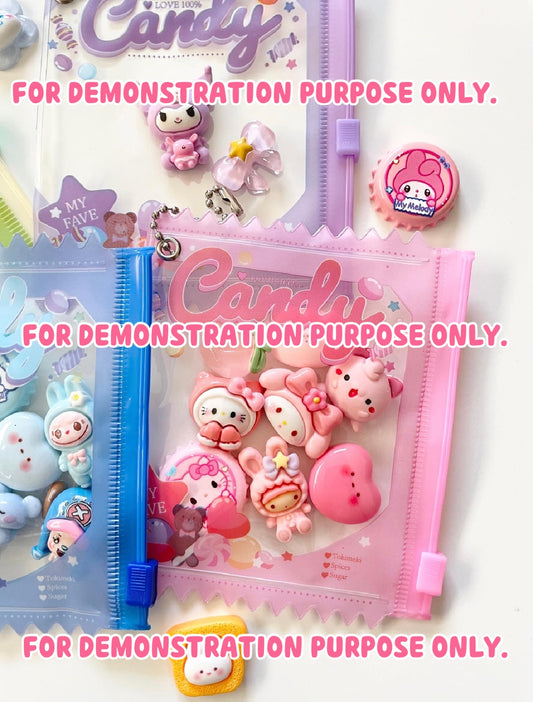 Ice Cream Sundae Faux Candy Trinket Bag [PREORDER]