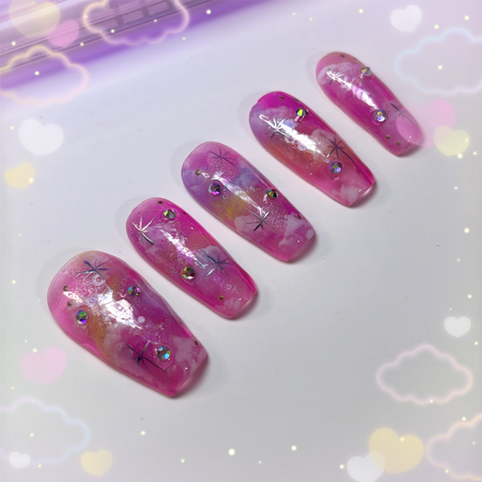 Hyperwave Cloud Dreamer Press On Nails - MTO