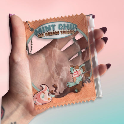 Ice Cream Sundae Faux Candy Trinket Bag