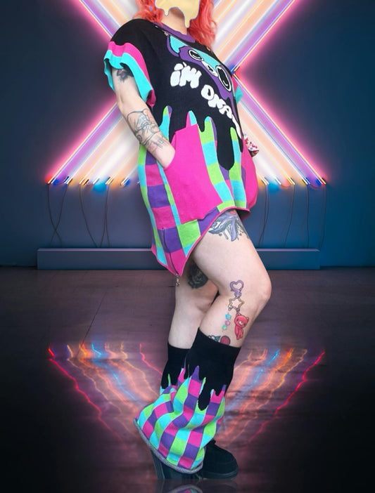Melty Noopy Knitted Dress & Leg Warmers [PREORDER]