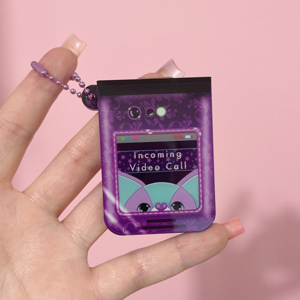 Noop Mobile Hinged Fidget Keychain