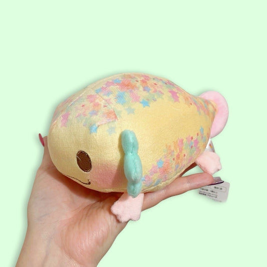 Amufun Kawaii Axolotl Confetti Star Plush