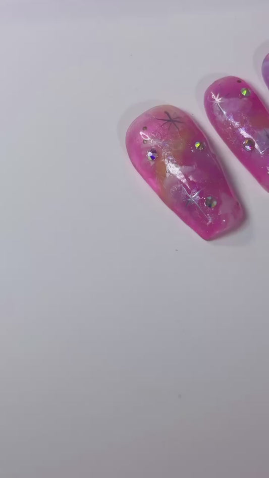 Hyperwave Cloud Dreamer Press On Nails - MTO