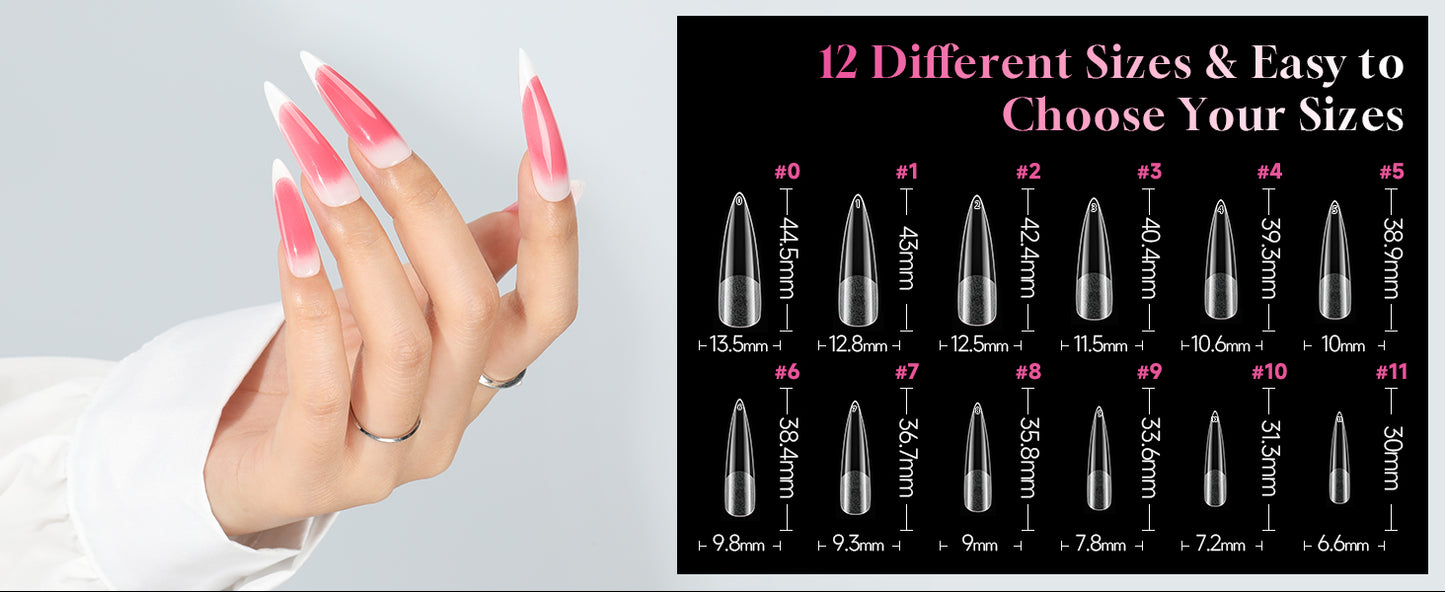 Kawaii Chunky Junky OOAK Press On Nails - XXL Stiletto