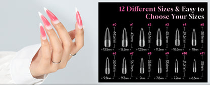 Kawaii Chunky Junky OOAK Press On Nails - XXL Stiletto