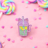 Boba Kity Enamel Pin