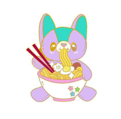 Foodie Noopy Enamel Pin Series - Clearance!