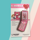 G-Mobile Enamel Pin (Gloomy Bear Collab)