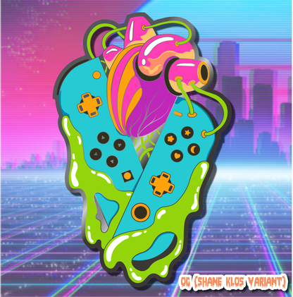 Heart of Control Enamel Pin - Collab