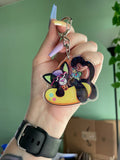 Floatin’ Noopy Acrylic Keychain