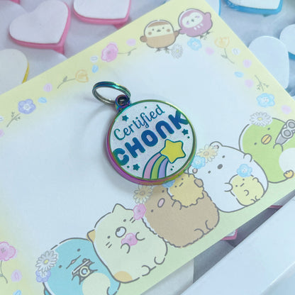 Heckin' Chonky Enamel Pet Tag - SALE!