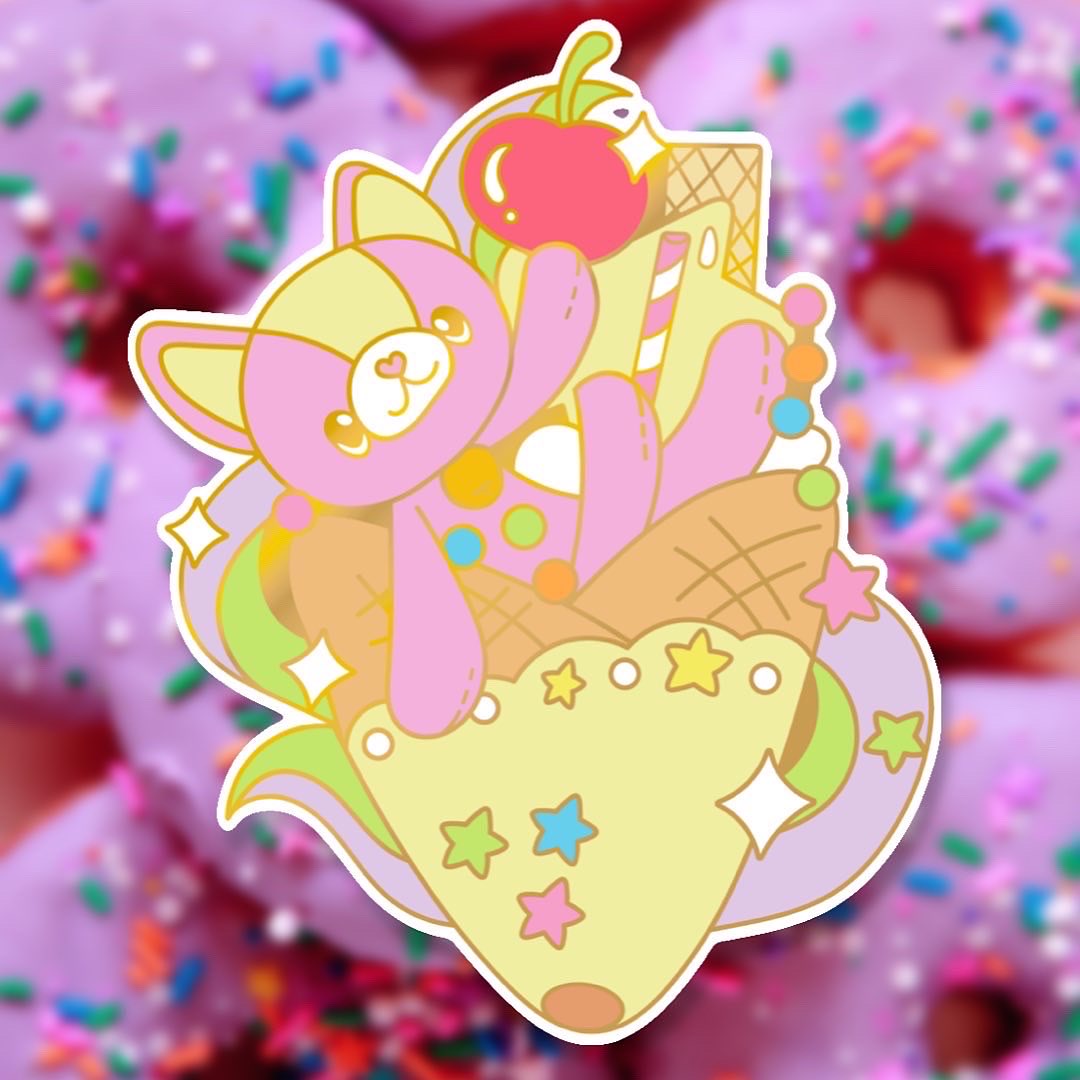 Foodie Noopy Enamel Pin Series - Clearance!