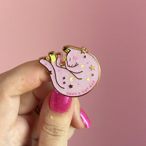 Cat Nap Enamel Pin