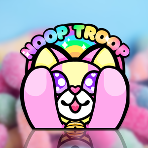 Noop Troop - Peeker Sticker (UV Resistant / Waterproof Vinyl)