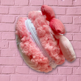 Sanrio Soft Macaroon Zipper Pouch - CLEARANCE!