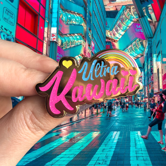 Ultra Kawaii Hard Enamel Pin - Clearance!