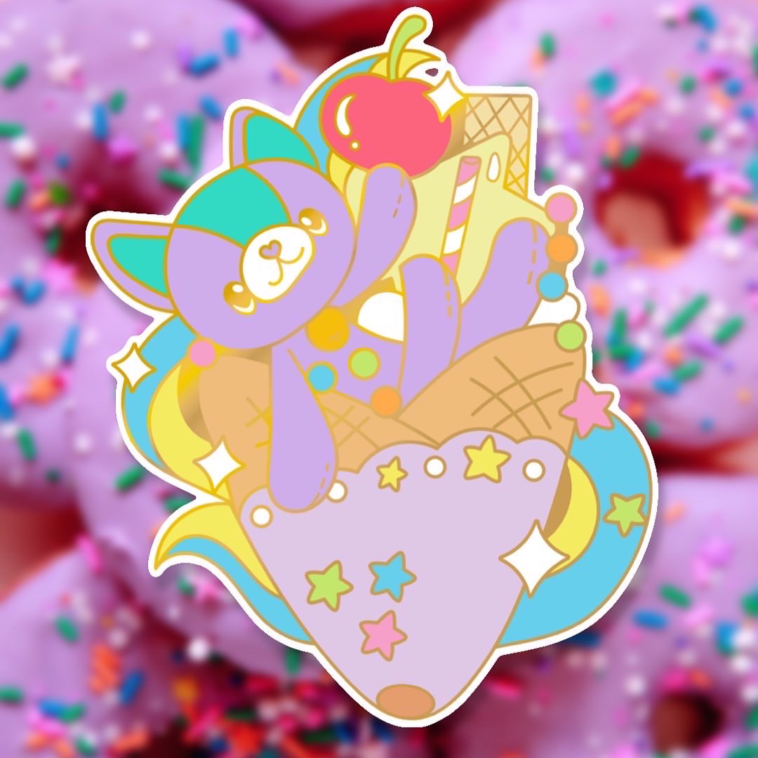 Foodie Noopy Enamel Pin Series - Clearance!