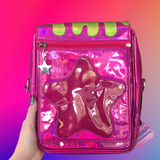 ita bag pink holographic