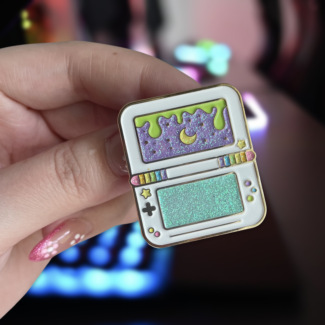 Kawaii Handheld Console Enamel Pin [LIMITED EDITION] - SALE!