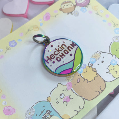 Heckin' Chonky Enamel Pet Tag - SALE!