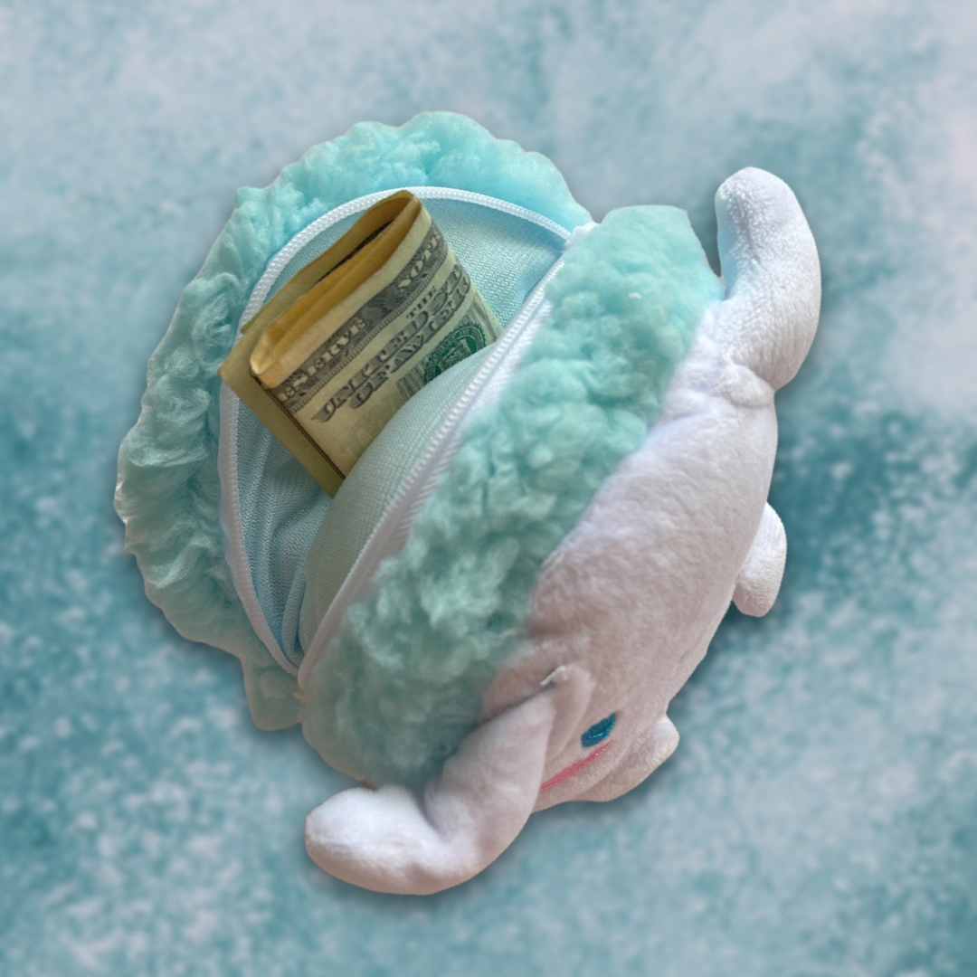 Sanrio Soft Macaroon Zipper Pouch - CLEARANCE!