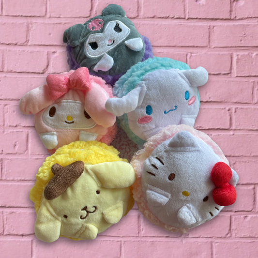 Sanrio Soft Macaroon Zipper Pouch - CLEARANCE!
